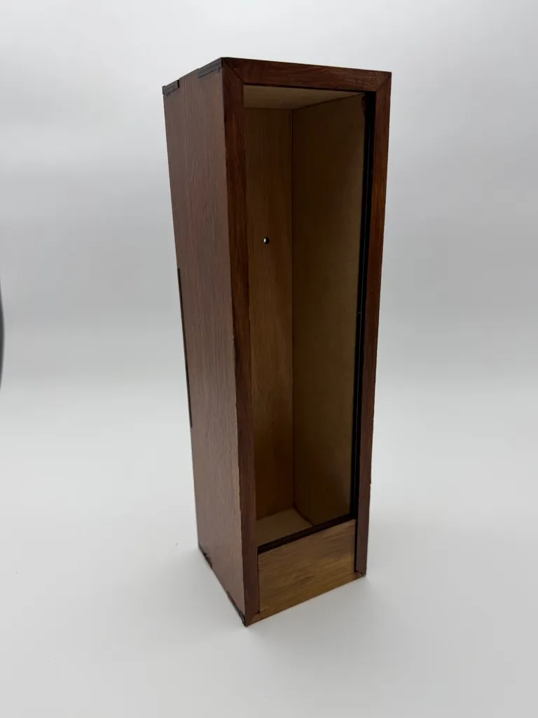 Estuche de vino deslizable